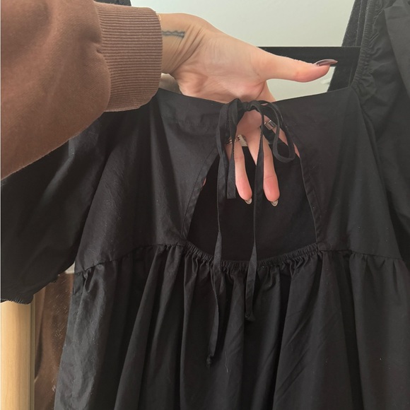 American Eagle Outfitters Black Mini Dress - Picture 4 of 5